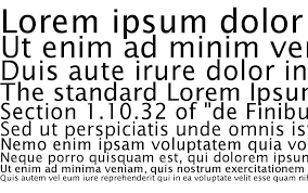 Шрифт Office Type Sans C